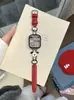 Correa de Cuero para Cachorro Adecuada para Apple Watch 9 S10 S11 Generación Samsung Huawei Gt6 Xiaomi 10 Pulsera
