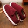 Zapatos de Invierno de Algodón para Mujeres Mayores con Terciopelo, Cálidos y Antideslizantes, para Usar en Pareja en Casa y Afuera, Zapatillas de Felpa con Suela Gruesa y Zapatillas de Algodón para Hombres