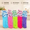 Pez Flotante Da la Bienvenida a los Huéspedes Más Puños de Terciopelo Cocina PVC Engrosado Impermeable Lavado Lavavajillas Guantes Protectores Limpieza Tareas del Hogar