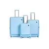 Nueva Maleta de Viaje con Ruedas Silenciosas de PC Transfronteriza de 20 pulgadas con Candado de Combinación TSA, Adecuada para Equipaje de Mano, Viajes de Ocio