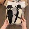 Zapatos Planos Mary Jane para Faldas, Novedad Otoño 2026 para Mujer, Estilo Francés Absolutamente Hermoso, Aumento Oculto de Altura, Zapatos Planos de Ballet de Lunares