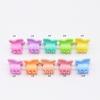 Pinzas para el Cabello Pequeñas al por Mayor 1.0 Color Macarrón Accesorios para el Cabello de Mariposa Pasadores para Niños Pinzas para el Cabello Color Floral Mini Pinzas