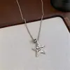 Collar Minimalista Estilo Coreano Estrella de Mar Corazón Letra Cadena para Clavícula de Lujo Ligero Nicho Sensación de Alta Gama Collar de Moda Estudiante para Mujeres