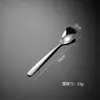 Garfo de Aço Inoxidável 304 Colher de Sobremesa Faca para Creme Colher para Salada Dividida Colher de Café Garfo para Frutas Faca e Garfo para Bife Ocidentais