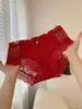 Calcinhas Femininas Respiráveis Sexy de Renda Estilo Japonês de Cintura Média-Alta com Forro de Algodão e Características Antibacterianas