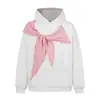 Sudadera con capucha suelta estilo coreano kk soul sweet, patchwork de bloques de color, con cordón ajustable, un top/chaqueta de diseño único y de nicho
