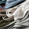 Camisola Feminina de Verão Decote V Conjunto com Regata Interna e Externa Branco Forro Cetim Solto Suspensório Atacado