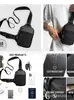 Bolsa de Peito Esportiva Mais Vendida Transfronteiriça Mochila Pequena Masculina Bolsa Transversal para Celular Feminina Mini Bolsa de Ombro Fashion Anti-Roubo Rfid Escova