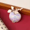 Colgante de Caqui de Doble Cara Dinastía Song Accesorios DIY Nuevo Estilo Chino Colgante para Bolso Adorno Colgante para Coche Accesorio para Hanfu Qipao Colgante