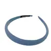 Diadema Azul de Moda con Corona Alta para Mujer, Pinza para el Cabello para Lavarse la Cara, Diadema de Moda Verano 2025