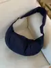 Bolso Bandolera Tipo Dumpling para Mujer 2025 Nuevo Estilo Perezoso Tela de Nylon Ligero para el Trabajo y los Viajes Versátil Gran Capacidad Bolso de Hombro