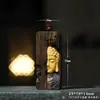 Collar Colgante Guanyin Tathagata Tallado en Sándalo Incrustado con Madera de Águila Estilo Pareja Estilo Chino Collar para Colgar del Cuello