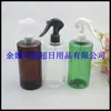 Botella pulverizadora verde 500 ml, botella pulverizadora de hombro bajo y plano, botella pulverizadora de tóner, botella pulverizadora de agua cosmética, regadera, botella pulverizadora para peluquería