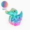 Brinquedos de Crocodilo e Pato Impressos em 3D Transfronteiriços com Asas e Caudas Móveis, Enfeites de Animais Fofos para Montagem de Cenas, Atacado para Barracas de Mercado