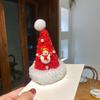 Decoraciones navideñas Horquilla de Papá Noel accesorios para el cabello de princesa para niños horquilla navideña pequeño regalo