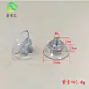 Venta Directa de Fábrica Ventosa Ecológica con Tornillos Plástico PVC Cabeza de Hongo Ventosa Transparente Ventosa con Agujero para Tornillo Gancho
