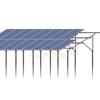 Suporte Fotovoltaico Espiral para Solo Externo com Flange para Instalação de Painéis Solares