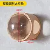 Rack de escalada para gatos montado na parede Brinquedo de gato montado na parede Cápsula espacial grande Pilar do céu Mesa de salto para gatos Pilar de garra de cânhamo