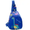 Bolsa Peitoral Infantil, Bolsa Transversal Casual da Moda para Meninos e Meninas, Bolsa de Ombro Pequena Porta-Moedas Fofa de Desenho Animado, Bolsa de Ombro Pequena Mini Tendência e Descolada