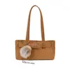 Bolso de Hombro Grande para Mujer 2025 Nueva Versión Coreana Retro Tendencia Moda Viajero Diseño de Nicho Versátil Bolso de Axila