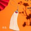 Borla Larga de Flor de Xizang de 15 cm Borla Estilo Antiguo Dinastía Han Borla Prensada Adornos Colgantes