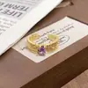 Novo Anel de Abertura Esmaltado com Gotejamento de Óleo e Zircônia Estilo Chinês Antigo Médio Personalidade Retrô Nicho Luxo Leve Alto Padrão para Mulheres