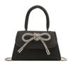 Bolso de Mano Mini Color Sólido Estilo Chanel Casual 2026 Nueva Moda Primavera Bolso Cruzado al Hombro para Mujer