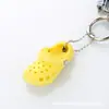 Novos Sapatos com Furo Ajustável Mini Fivela Decorativa Chaveiro de Sapato Pequeno Flor de Sapato DIY Fivela de Sapato Tridimensional Mini Fofa