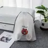 Nueva Bolsa de Almacenamiento con Cordón, Bolsa de Viaje Portátil con Cordón, Bolsa de Almacenamiento para Zapatos, Bolsa de Almacenamiento para Zapatos a la Moda a Prueba de Polvo