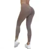 Nuevos pantalones de yoga para mujer estilo europeo y americano con cintura en V trasera, ropa deportiva de secado rápido para correr y fitness, pantalones de yoga deportivos ajustados para uso en exteriores