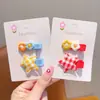 Pinzas para el pelo de tela para niños que no dañan el pelo, Lindos pasadores para bebé niña, Pinzas para el pelo súper adorables para bebés, Accesorios para el pelo