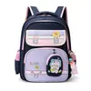 Nueva Mochila Escolar Infantil Linda Dibujos Animados Mochila de Dibujos Animados Gran Capacidad Mochila Escolar de Jardín de Infancia Estudiante de Primaria Mochila de Nylon