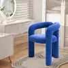 Estilo Crema Silla de Maquillaje Celebridad de Internet Nórdica Silla Taburete Tocador Simple Moderno Hogar Transmisión en Vivo Lujo Ligero