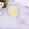 Peine Pequeño para Niños y Niñas, Peine para Bebé sin Nudos que No Maltrata el Cabello, Peine con Cojín de Aire, Peine de Color Caricatura Portátil Transfronterizo