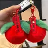 Coelho Rex Fofo Caqui Carro Pelúcia Chaveiro Pingente Bolsa Pom Pom Tudo Bom Mochila Pendurar Atacado