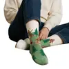 Calcetines de Halloween hechos a medida, gruesos y cálidos para otoño e invierno, resistentes al olor, absorbentes de sudor, calcetines de algodón, diseños divertidos, estilo unisex, de Zhuji