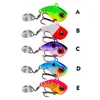 Mini Vib Lantejoula Isca de Longa Distância Isca Submersível Vibração Rotativa Lantejoula Isca Falsa Biônica Equipamento de Pesca com Isca