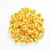 Cabeza de flor rosa de simulación cabeza de flor tocado de flores corona horquilla flor accesorios para fotos flor decorativa abismo mesa de centro capullo