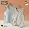Camiseta interior sin mangas de algodón cepillado para niños, unisex, ropa interior térmica cálida, adecuada para niños pequeños y niños pequeños, capa base ajustada