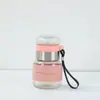Pronta Entrega de Copo de Água de Vidro 300ml, Selado e à Prova de Vazamentos, Copo de Chá com Separação de Chá e Água, Copo Prático, Copo Ton