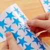 Adesivo de estrela de cinco pontas multi-tamanho adesivo de estrela colorida adesivo de recompensa para crianças adesivo para roupas