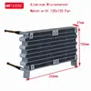 Condensador de Microcanales WT en Forma de Onda Mini Radiador Pequeño Evaporador de Disipación de Calor Ensamblaje de Intercambiador de Calor