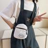 Moda de cor sólida pequena saco quadrado ombro mensageiro saco saco pequeno nicho coreano casual saco pequeno saco quadrado pequeno