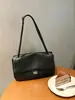 Bolso bandolera hecho de piel de vaca de capa superior esmerilada, elegante, retro, estilo nuevo, bolso de axila, alta gama, bolso de mano, de un solo hombro, bolso para mujer