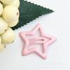 Pin de estrella de tartán escocés clip BB para niños pasador de estrella de cinco puntas clip para flequillo de pelo roto accesorios para el cabello materiales hechos a mano al por mayor