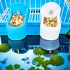 Bebedero para hámster se puede colgar bebedero para jaula utensilios para beber para mascotas pequeñas tetera con bola de acero inoxidable alimentador de agua a prueba de fugas