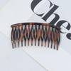Simples Fresco Rodada 15 Dentes Pente Hairpin Menina All-match Antiderrapante Pente de Cabelo Fixo Internet Celebridade Mesmo Estilo Franja