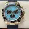 Reloj para Hombre Rolex Daytona Serie 40mm Multifuncional Cronógrafo Incrustado de Diamantes Mecánico Totalmente Automático Aliexpress