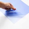 Carpeta Transparente Impermeable de Forma de L para Documentos Transfronterizos de Doble Uso, Carpeta de Oficina de PP Tamaño Carta