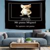 Hogar creativo decorativo colgante tela de fondo tela dormitorio tapiz dormitorio iluminación tapiz rompecabezas hogar tela colgante al por mayor